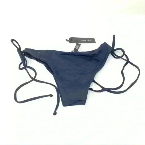 Tavik Bebe Black Minimal Coverage Swim Bottom M - Picture 4 of 6